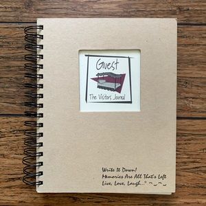 Creative Guest Book Kraft Cover